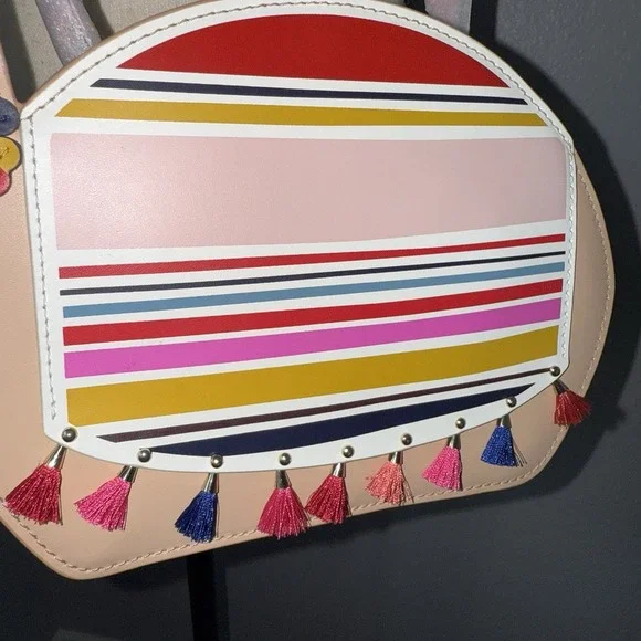 NWT KATE SPADE LEATHER CROSSBODY ICONIC CAMEL BAG WITH LONG STRAP COLLECTIBLE - Picture 16 of 16